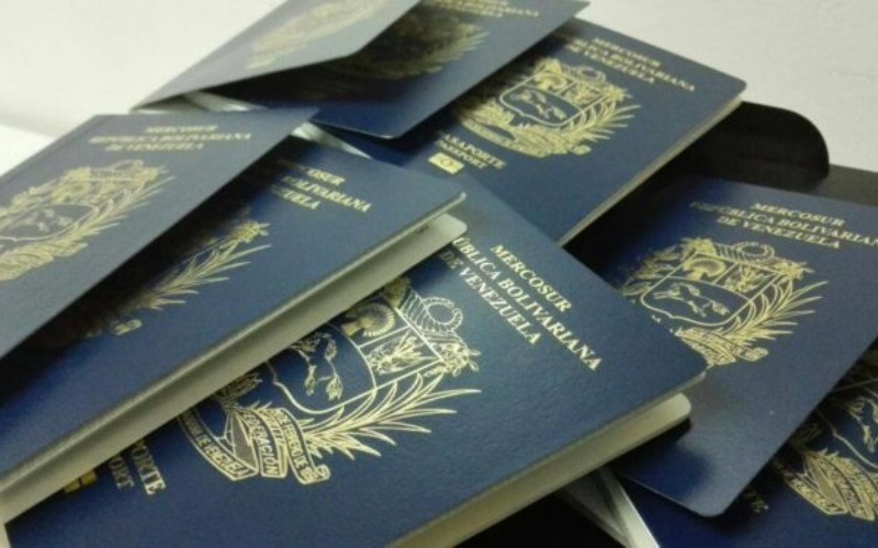 Pasaporte venezolano en Estados Unidos
