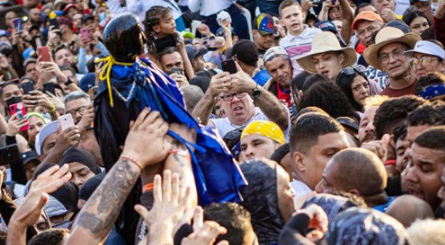 Procesión de San Benito en Cabimas