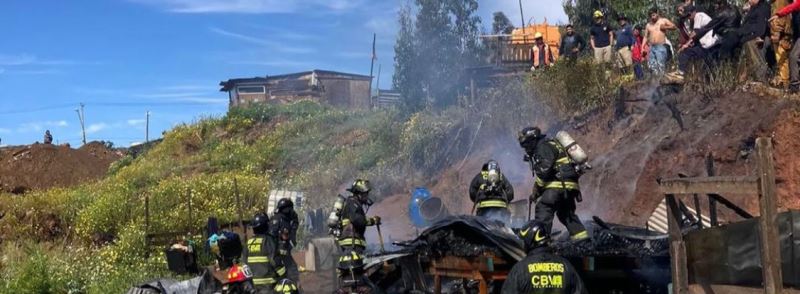Dos Niños Venezolanos Mueren En Un Incendio En Valparaíso Chile