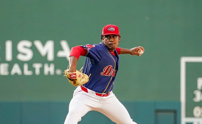 lanzador zurdo de Ciudad Ojeda Manuel Medina