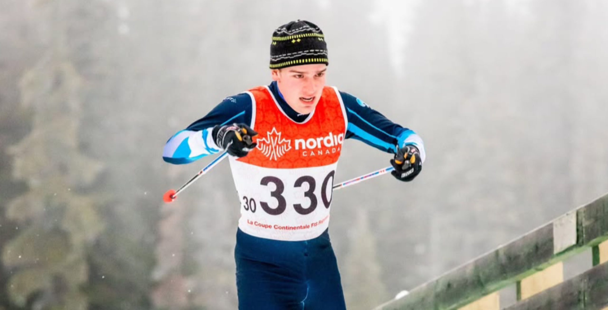 Venezolano Nicolás Claveau clasifica a los Juegos Olímpicos de Invierno Milán-Cortina 2026